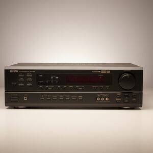 Denon AVR-483 A/V Receiver Black 5.1 Channel Dolby Digital DTS Analog Amp